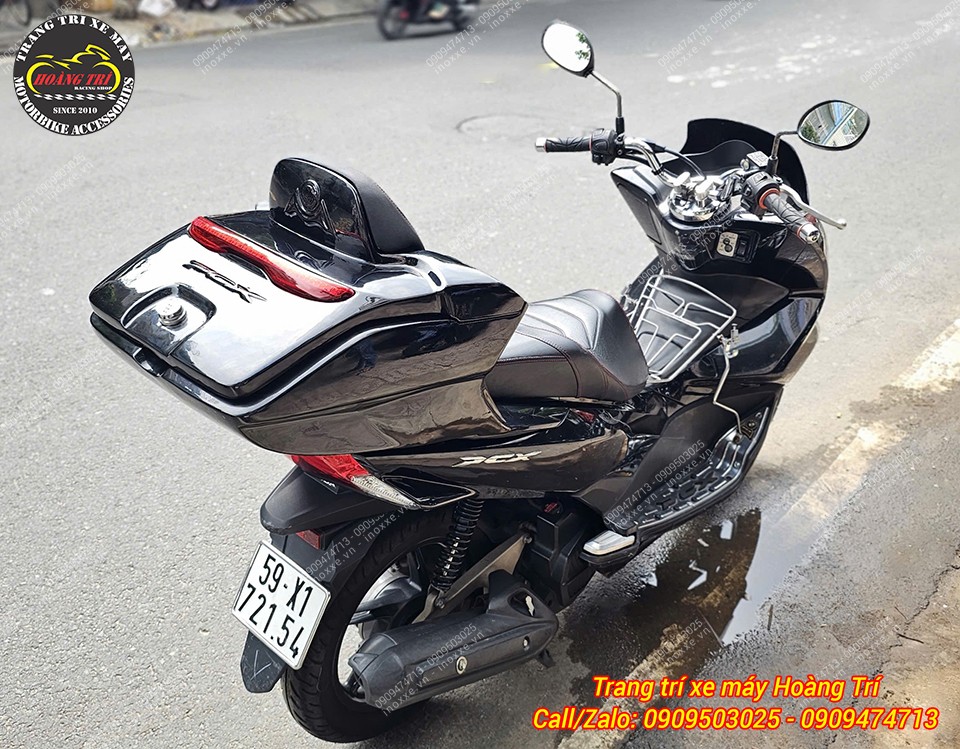 Thùng sau tựa lưng PCX kiểu Indonesia